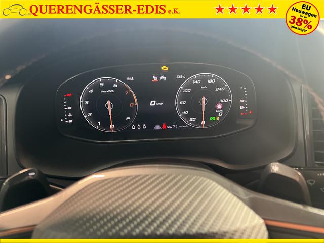 Cupra Ateca 2,0TSI DSG 4Drive 140KW/190PS AHK, 19 Black matt, Soundsystem, 360°, VirtualPedal, 5 Jahre Garantie 