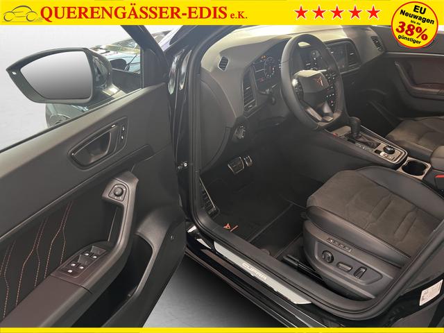 Cupra Ateca 2,0TSI DSG 4Drive 140KW/190PS AHK, 19 Black matt, Soundsystem, 360°, VirtualPedal, 5 Jahre Garantie 