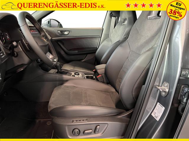 Cupra Ateca 2,0TSI DSG 4Drive 140KW/190PS AHK, 19 Black matt, Soundsystem, 360°, VirtualPedal, 5 Jahre Garantie 