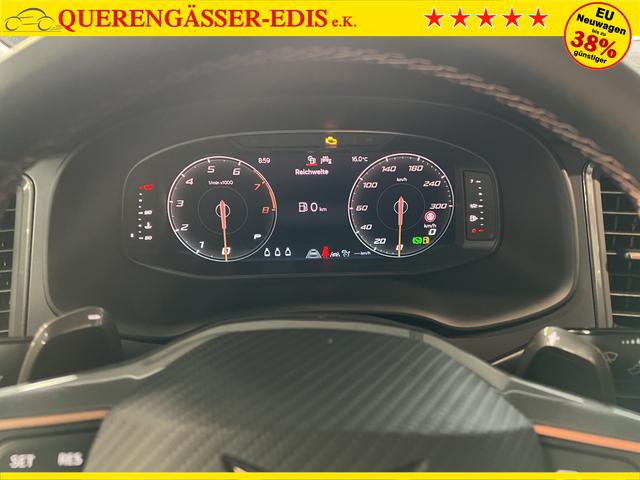 Cupra Ateca 2,0TSI DSG 4Drive 140KW/190PS AHK, 19 Black matt, Soundsystem, 360°, VirtualPedal, 5 Jahre Garantie 