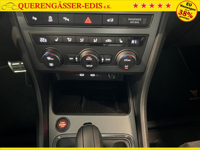 Cupra Ateca 2,0TSI DSG 4Drive 140KW/190PS AHK, 19 Black matt, Soundsystem, 360°, VirtualPedal, 5 Jahre Garantie 