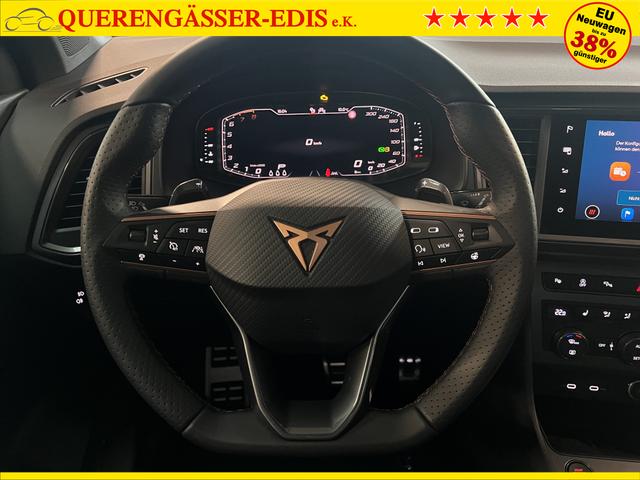 Cupra Ateca 2,0TSI DSG 4Drive 140KW/190PS AHK, 19 Black matt, Soundsystem, 360&deg;, VirtualPedal, 5 Jahre Garantie 