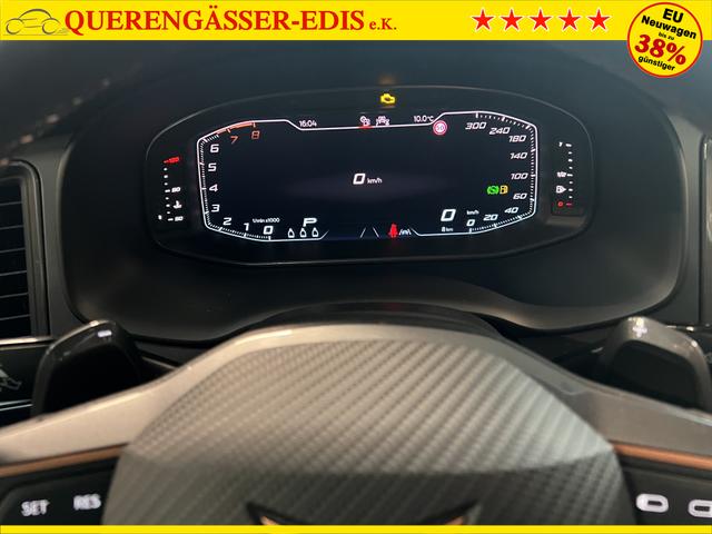 Cupra Ateca 2,0TSI DSG 4Drive 140KW/190PS AHK, 19 Black matt, Soundsystem, 360&deg;, VirtualPedal, 5 Jahre Garantie 