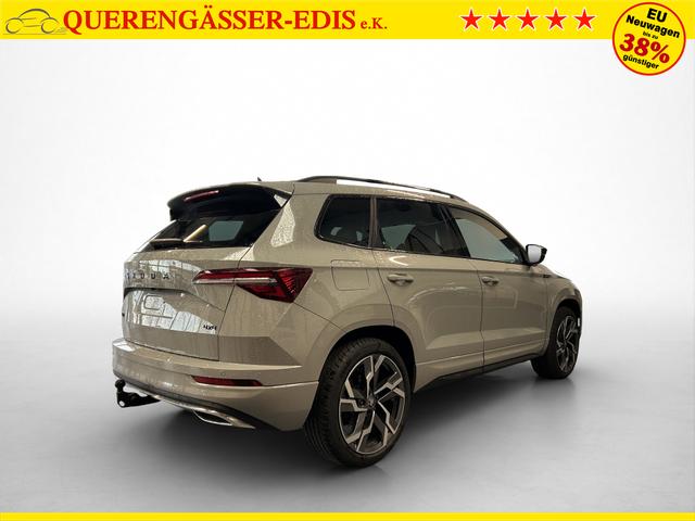 Skoda Karoq Sportline 2,0TSI DSG 4x4 140KW/190PS Ledersitze, Columbus, AHK, Pano 