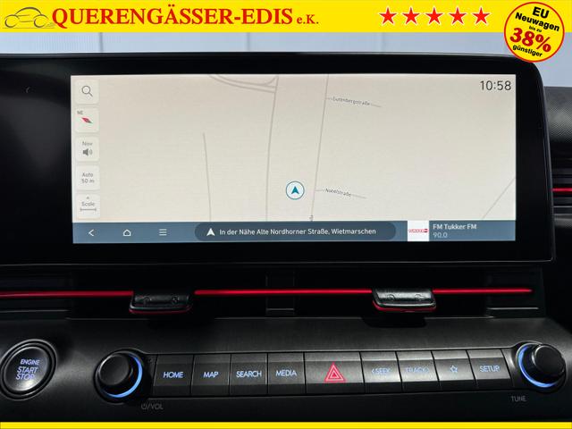 Hyundai KONA 1.0 T-GDI 120 PS 7DCT N-Line / Navi PDC V.&H. Kamera Keyless Elektr.Heckklappe LED Alu18 " Frei Haus ab der 2. Bestellung" 