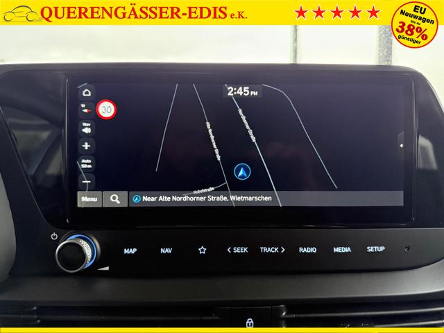 Hyundai i20 GO 1.2 MPI 5MT 79 PS / Sitz + Lenkradheizung Navi tempomat Einparkhilfe Hinten Kamera 