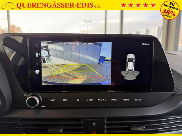 Hyundai i20 GO Plus 1.0 T-GDI 6MT 100 PS / Sitz + Lenkradheizung Navi Tempomat PDC Kamera Alu16 