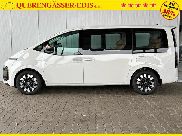 Hyundai Staria Luxury 1.6 T-GDi HEV 2WD 7-Sitzer / ACC 360° Kam. Pano 4x Shz Elek. Klappe + Schiebetür *Frei Haus geliefert, ab der 2. Bestellung* 