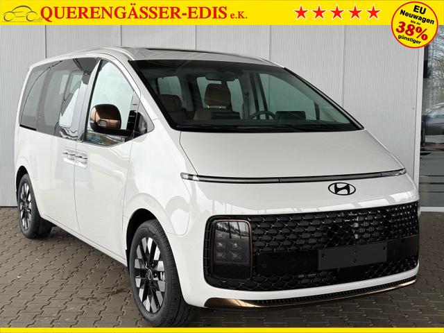Hyundai Staria Luxury 1.6 T-GDi HEV 2WD 7-Sitzer / ACC 360° Kam. Pano 4x Shz Elek. Klappe + Schiebetür *Frei Haus geliefert, ab der 2. Bestellung* 