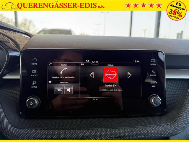 Skoda Fabia Selection 1.0 TSI DSG 85 kW / PDC H mit Kamera Front Assist 15 Zoll LM Felgen 