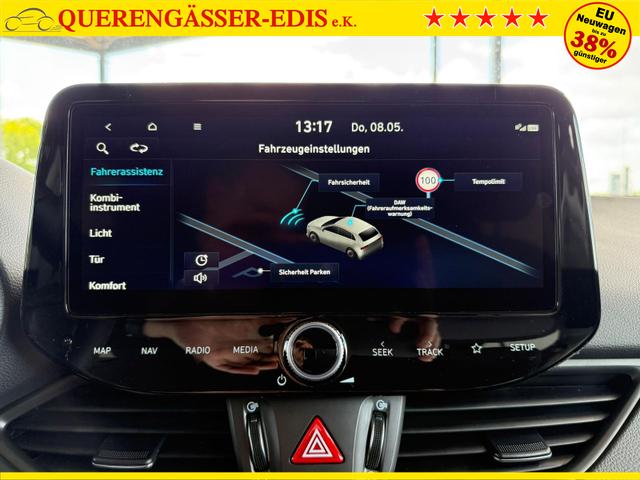 Hyundai i30 Kombi Comfort+1.5 GDI 6MT / Navi PDC V.&H. Kamera LED Carplay Sitz & Lenkr.Heiz. 