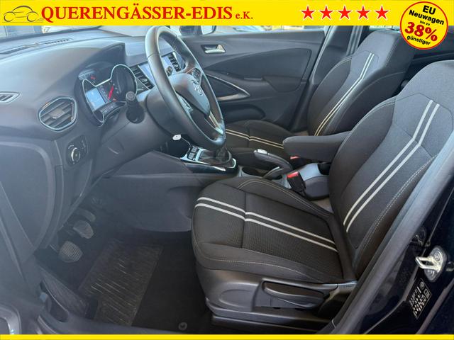 Opel Crossland 1.2 Turbo 110PS 6MT Elegance / Navi Panoramadach Klimaautom./ PDC v+h LED ALU16 