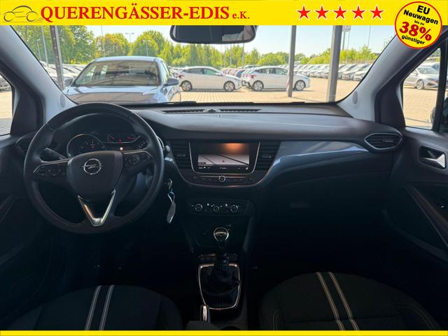 Opel Crossland 1.2 Turbo 110PS 6MT Elegance / Navi Panoramadach Klimaautom./ PDC v+h LED ALU16 