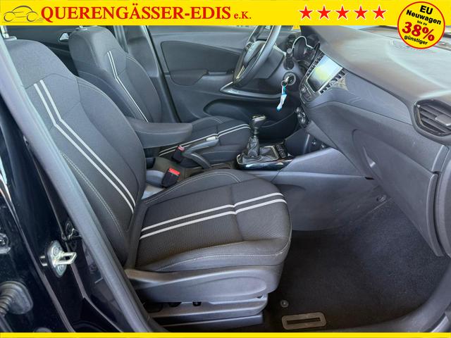 Opel Crossland 1.2 Turbo 110PS 6MT Elegance / Navi Panoramadach Klimaautom./ PDC v+h LED ALU16 