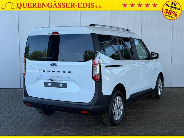 Ford Tourneo Courier 1.0 Ecoboost 125 PS Titanium Automatik / 5-Jahre Garantie Navi Sitz & Lenkr.Heiz ACC PDC V.&H. Kamera ALU16 