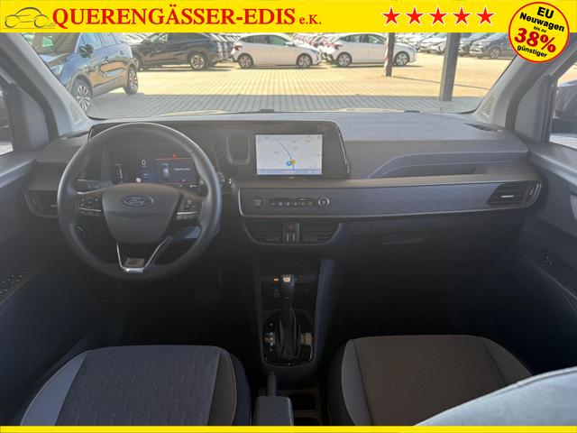 Ford Tourneo Courier 1.0 Ecoboost 125 PS Titanium Automatik / 5-Jahre Garantie Navi Sitz & Lenkr.Heiz ACC PDC V.&H. Kamera ALU16 