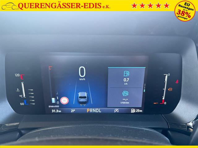 Ford Tourneo Courier 1.0 Ecoboost 125 PS Titanium Automatik / 5-Jahre Garantie Navi Sitz & Lenkr.Heiz ACC PDC V.&H. Kamera ALU16 