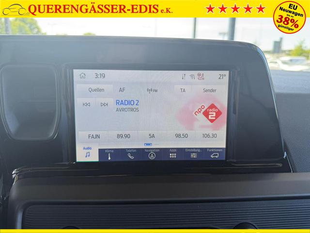 Ford Tourneo Courier 1.0 Ecoboost 125 PS Titanium Automatik / 5-Jahre Garantie Navi Sitz & Lenkr.Heiz ACC PDC V.&H. Kamera ALU16 