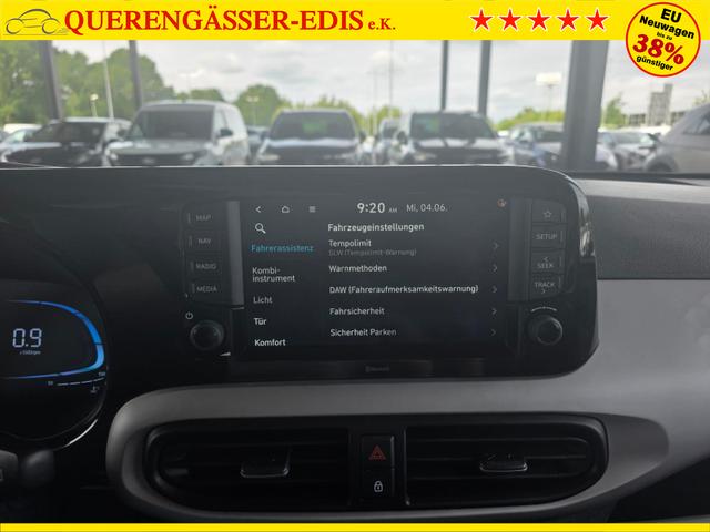 Hyundai i10 1.2 MPi Automatik Smart 5 Sitzer / PDC m. Kamera Sitz & Lenkr.Heiz./ Navi ALU15 