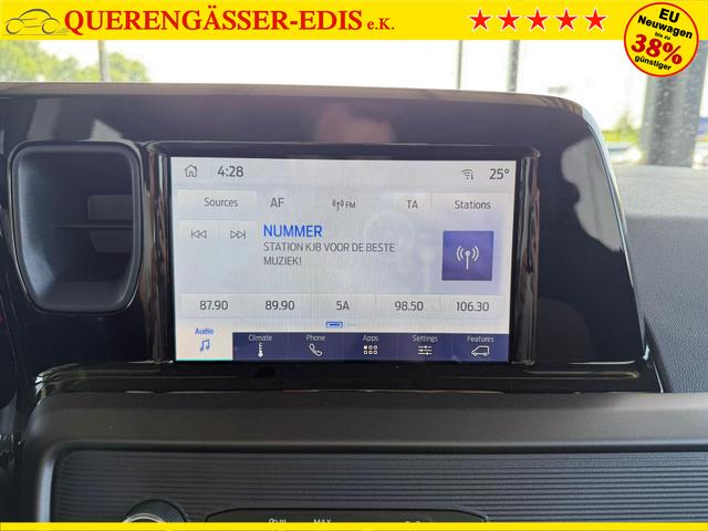 Ford Tourneo Courier 1.0 Ecoboost 125 PS Titanium 5 Sitzer / Sitz-Lenkrad & Frontsch.Heiz./ Klimaautom./ Carplay PDC Dachreling /5-Jahre Garantie 