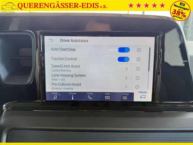 Ford Tourneo Courier 1.0 Ecoboost 125 PS Titanium 5 Sitzer / Sitz-Lenkrad & Frontsch.Heiz./ Klimaautom./ Carplay PDC Dachreling /5-Jahre Garantie 