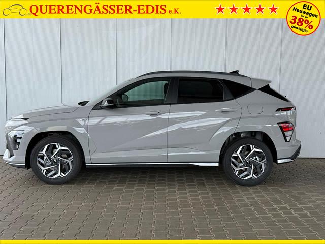 Hyundai KONA N-Line 1.6 T-GDI 6MT / Navi PDC V. & Hi. m. Kamera LED Alu18 Sitz Lenkr.Heiz. 