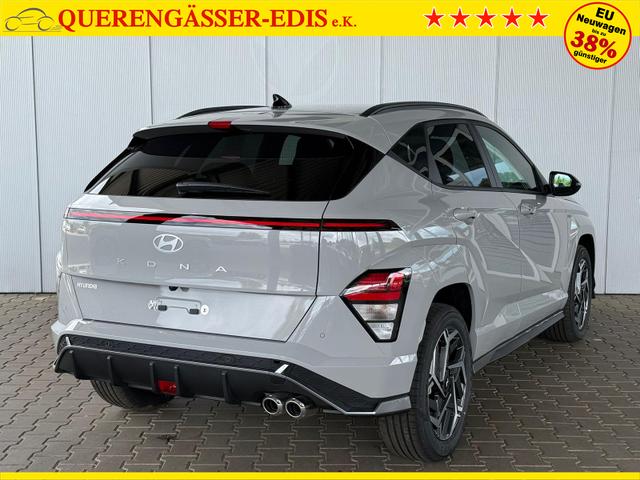 Hyundai KONA N-Line 1.6 T-GDI 6MT / Navi PDC V. & Hi. m. Kamera LED Alu18 Sitz Lenkr.Heiz. 