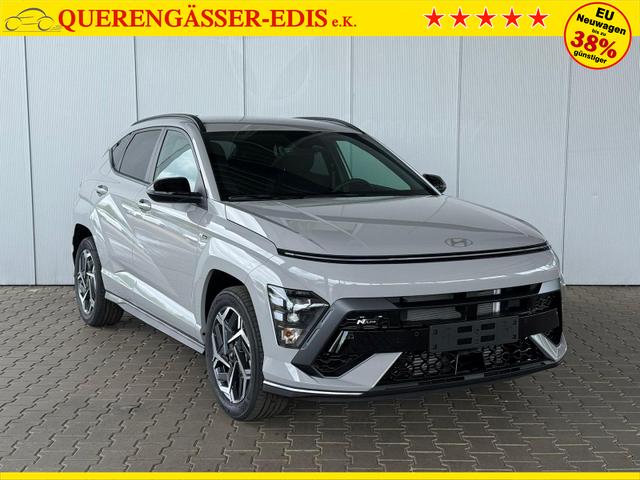Hyundai KONA N-Line 1.6 T-GDI 6MT / Navi PDC V. & Hi. m. Kamera LED Alu18 Sitz Lenkr.Heiz. 
