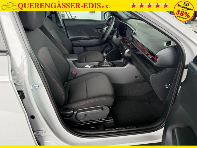 Hyundai KONA N-Line 1.6 T-GDI 6MT / Navi PDC V. & Hi. m. Kamera LED Alu18 Sitz Lenkr.Heiz. 