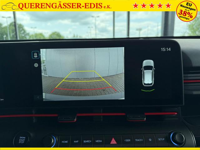 Hyundai KONA N-Line 1.6 T-GDI 6MT / Navi PDC V. & Hi. m. Kamera LED Alu18 Sitz Lenkr.Heiz. 