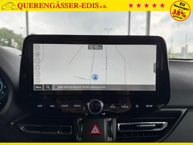 Hyundai i30 Kombi GO Plus 1.5 DPI 97 PS 6MT / Sitz + Lenkradh./ LED Navi Tempomat Alu16 PDC V.&H.m.Kamera Totenwinkel assist. 