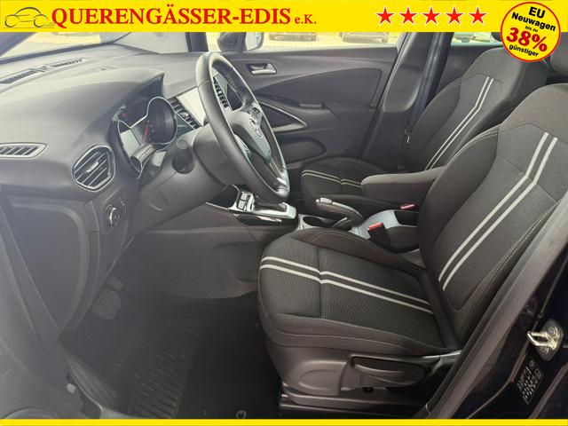 Opel Crossland 1.2 turbo 130PK Automatik Elegance Panoramadach / Klima Autom. PDC v+h m.Kamera Navi Tempom./ LED ALU16 