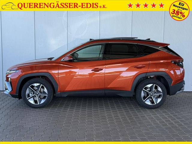 Hyundai TUCSON E-Motion 1.6 T-GDI 2WD / Panoramadach Sitz + Lenkradheizung LED Navi PDC V&H Kamera Alu 18" 