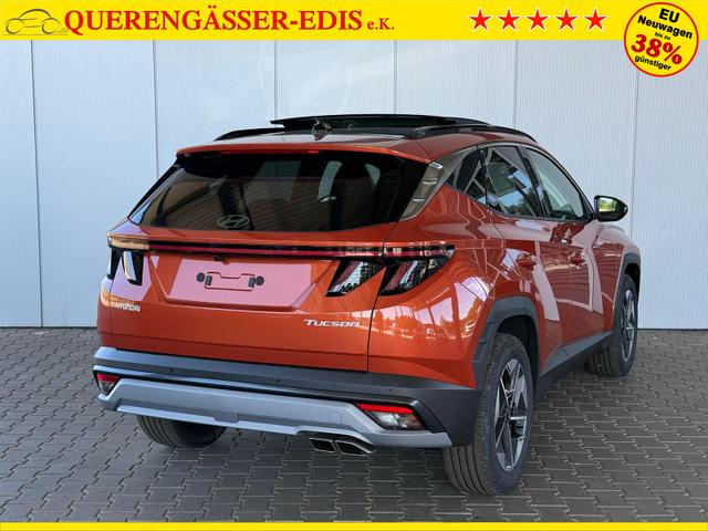 Hyundai TUCSON E-Motion 1.6 T-GDI 2WD / Panoramadach Sitz + Lenkradheizung LED Navi PDC V&H Kamera Alu 18" 