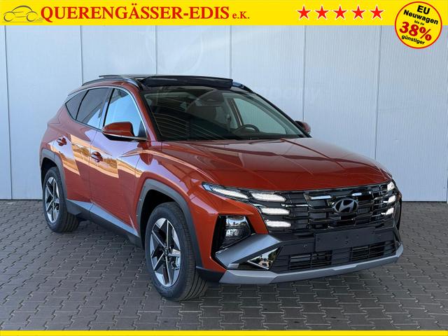 Hyundai TUCSON E-Motion 1.6 T-GDI 2WD / Panoramadach Sitz + Lenkradheizung LED Navi PDC V&H Kamera Alu 18" 