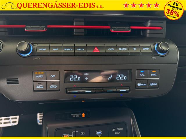 Hyundai KONA 1.6T-GDI 137 PS Prime N-Line DCT / NAVI 4x SHZ PDC vo. + hi. Kamera LED KEYLESS LM-Felgen 18 Zoll 