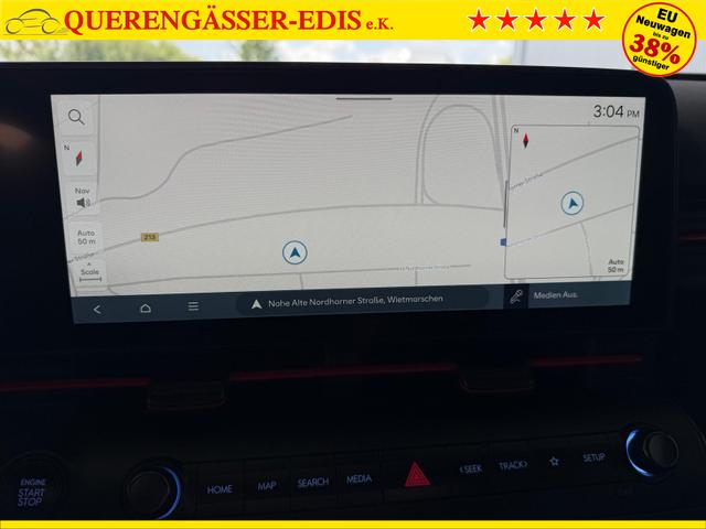 Hyundai KONA 1.6T-GDI 137 PS Prime N-Line DCT / NAVI 4x SHZ PDC vo. + hi. Kamera LED KEYLESS LM-Felgen 18 Zoll 