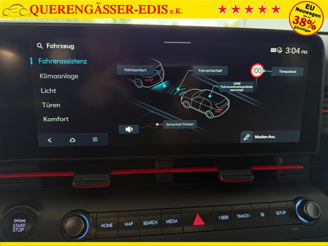 Hyundai KONA 1.6T-GDI 137 PS Prime N-Line DCT / NAVI 4x SHZ PDC vo. + hi. Kamera LED KEYLESS LM-Felgen 18 Zoll 