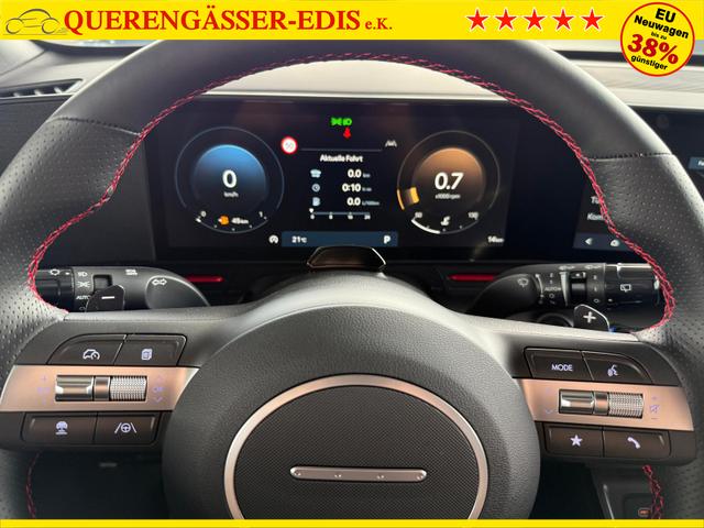 Hyundai KONA 1.6T-GDI 137 PS Prime N-Line DCT / NAVI 4x SHZ PDC vo. + hi. Kamera LED KEYLESS LM-Felgen 18 Zoll 