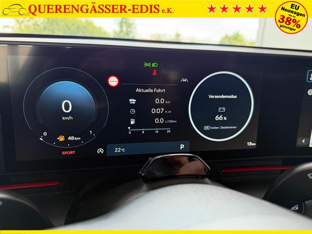Hyundai KONA 1.6T-GDI 137 PS Prime N-Line DCT / NAVI 4x SHZ PDC vo. + hi. Kamera LED KEYLESS LM-Felgen 18 Zoll 