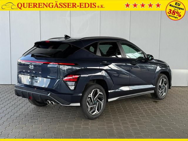 Hyundai KONA 1.6T-GDI 137 PS Prime N-Line DCT / NAVI 4x SHZ PDC vo. + hi. Kamera LED KEYLESS LM-Felgen 18 Zoll 