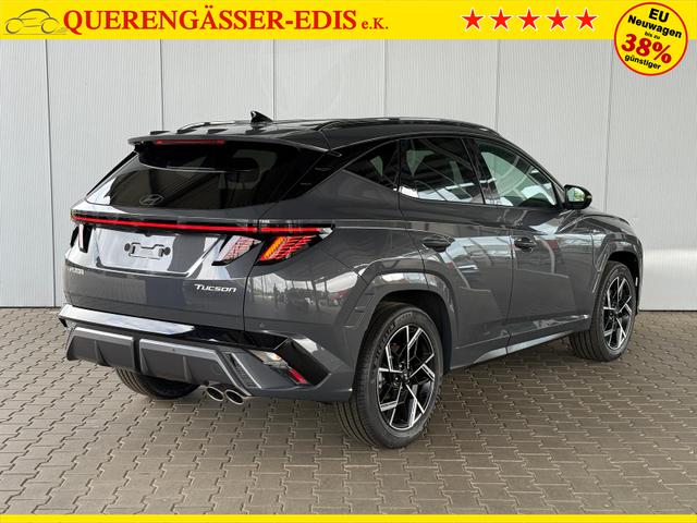 Hyundai TUCSON MY 2025 1.6 T-GDi 160 PS N-Line 6MT / el. Heckklappe PDC vo. + hi. mit Kamera KEYLESS 3-Zonen Klimaaut. LED NAVI LM-Felgen 19 Zoll 