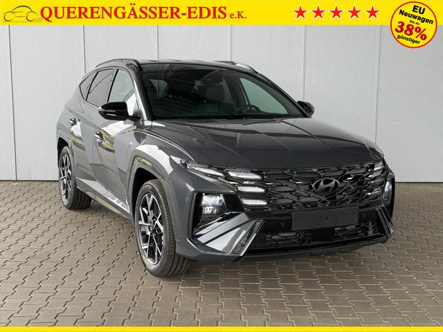 Hyundai TUCSON MY 2025 1.6 T-GDi 160 PS N-Line 6MT / el. Heckklappe PDC vo. + hi. mit Kamera KEYLESS 3-Zonen Klimaaut. LED NAVI LM-Felgen 19 Zoll 
