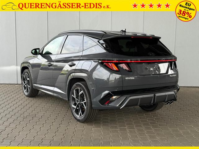 Hyundai TUCSON MY 2025 1.6 T-GDi 160 PS N-Line 6MT / el. Heckklappe PDC vo. + hi. mit Kamera KEYLESS 3-Zonen Klimaaut. LED NAVI LM-Felgen 19 Zoll 
