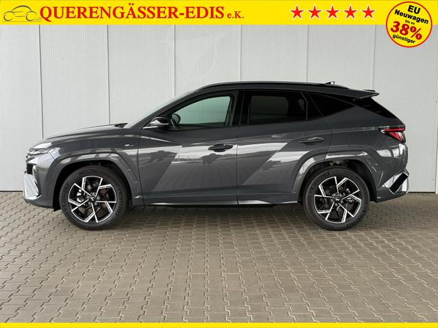 Hyundai TUCSON MY 2025 1.6 T-GDi 160 PS N-Line 6MT / el. Heckklappe PDC vo. + hi. mit Kamera KEYLESS 3-Zonen Klimaaut. LED NAVI LM-Felgen 19 Zoll 