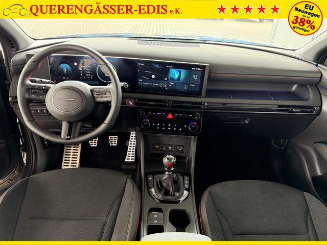 Hyundai TUCSON MY 2025 1.6 T-GDi 160 PS N-Line 6MT / el. Heckklappe PDC vo. + hi. mit Kamera KEYLESS 3-Zonen Klimaaut. LED NAVI LM-Felgen 19 Zoll 