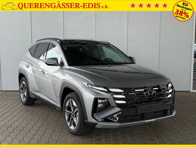 Hyundai TUCSON NX4 GO 1,6 T-GDi 2WD 48V DCT 160 PS / Panoramadach ACC Sitz + Lenkradheizung LED-Scheinw./ Navi Einparkhilfe V+H mit Kamera 