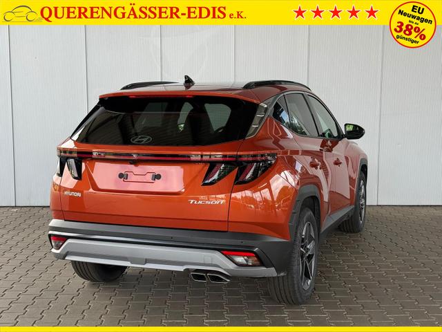 Hyundai TUCSON NX4 GO 1,6 T-GDi 2WD 48V DCT 160 PS / Panoramadach ACC Sitz + Lenkradheizung LED-Scheinw./ Navi Einparkhilfe V+H mit Kamera 