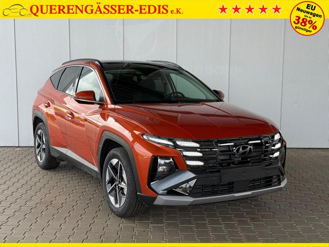 Hyundai TUCSON NX4 GO 1,6 T-GDi 2WD 48V DCT 160 PS / Panoramadach ACC Sitz + Lenkradheizung LED-Scheinw./ Navi Einparkhilfe V+H mit Kamera 
