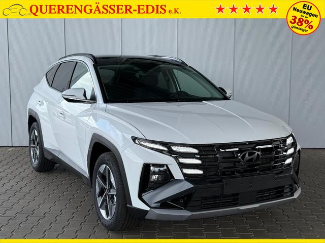 Hyundai TUCSON NX4 GO 1,6 T-GDi 2WD 48V DCT 160 PS / Panoramadach ACC Sitz + Lenkradheizung LED-Scheinw./ Navi Einparkhilfe V+H mit Kamera 